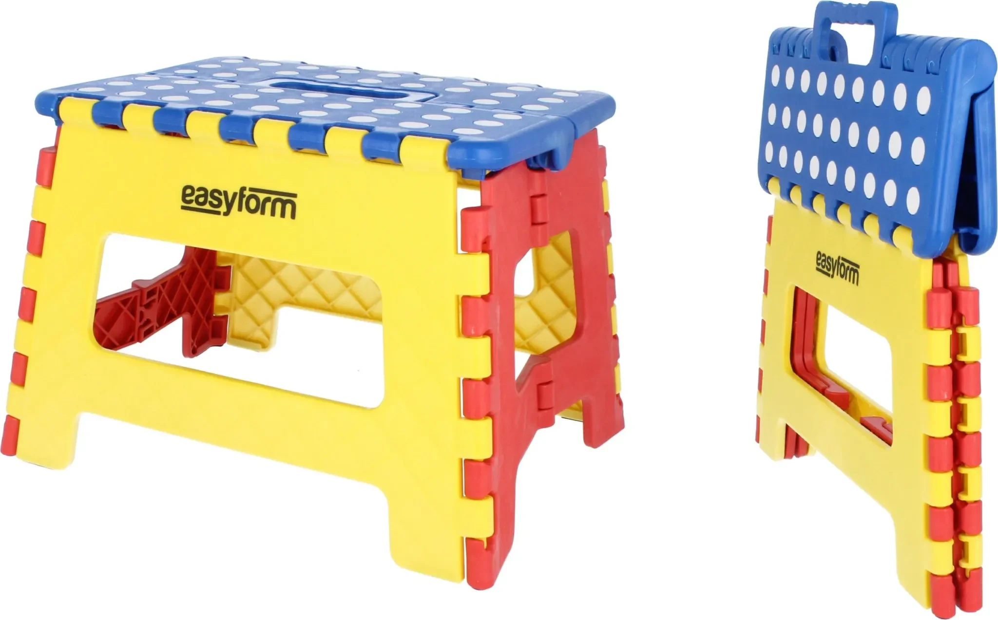 Klapphocker – Anti-Rutsch-Stuhl • 150 kg Belastbarkeit • 22 cm Höhe